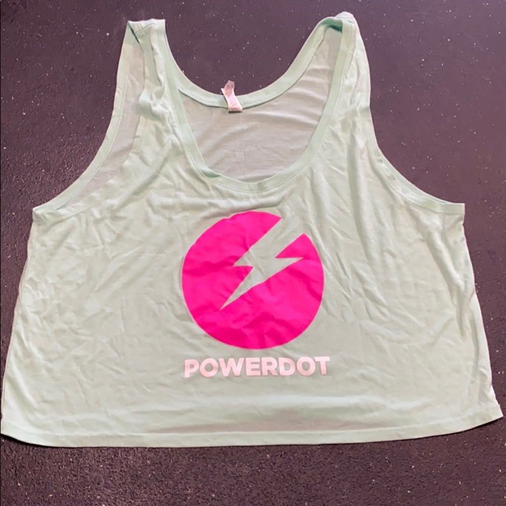 Flowy crop tank